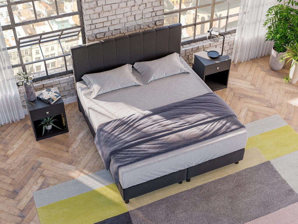 Boxspring postelja FREYA - Image 2